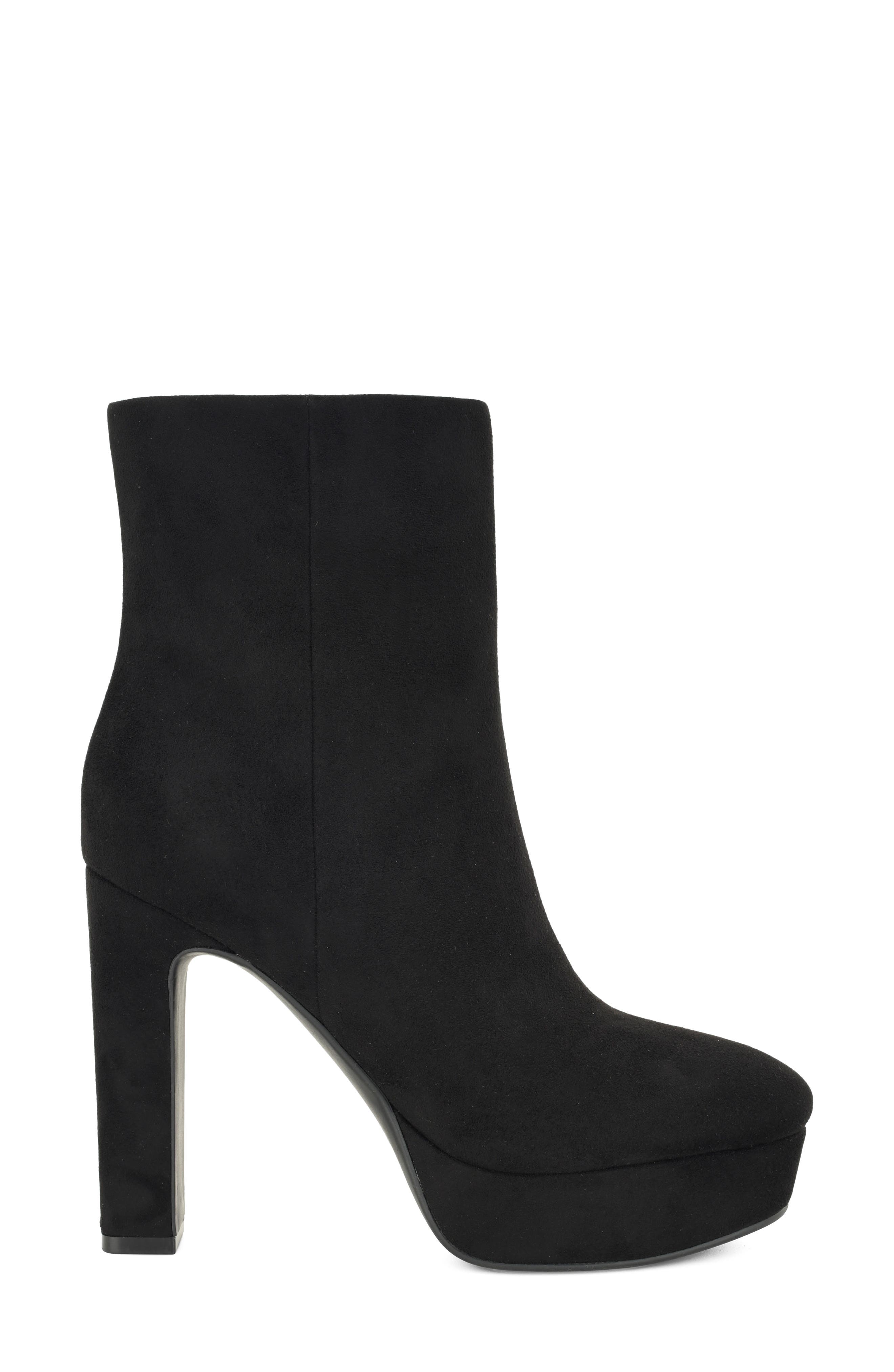 Danella Faux Leather Platform Bootie, Alternate, color, BLK02