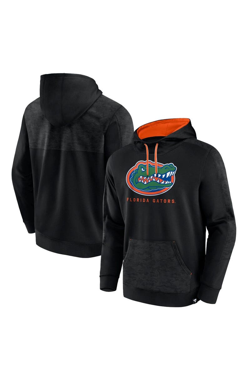 FANATICS Men's Fanatics Branded Black Florida Gators Defender Pullover Hoodie, Main, color, 