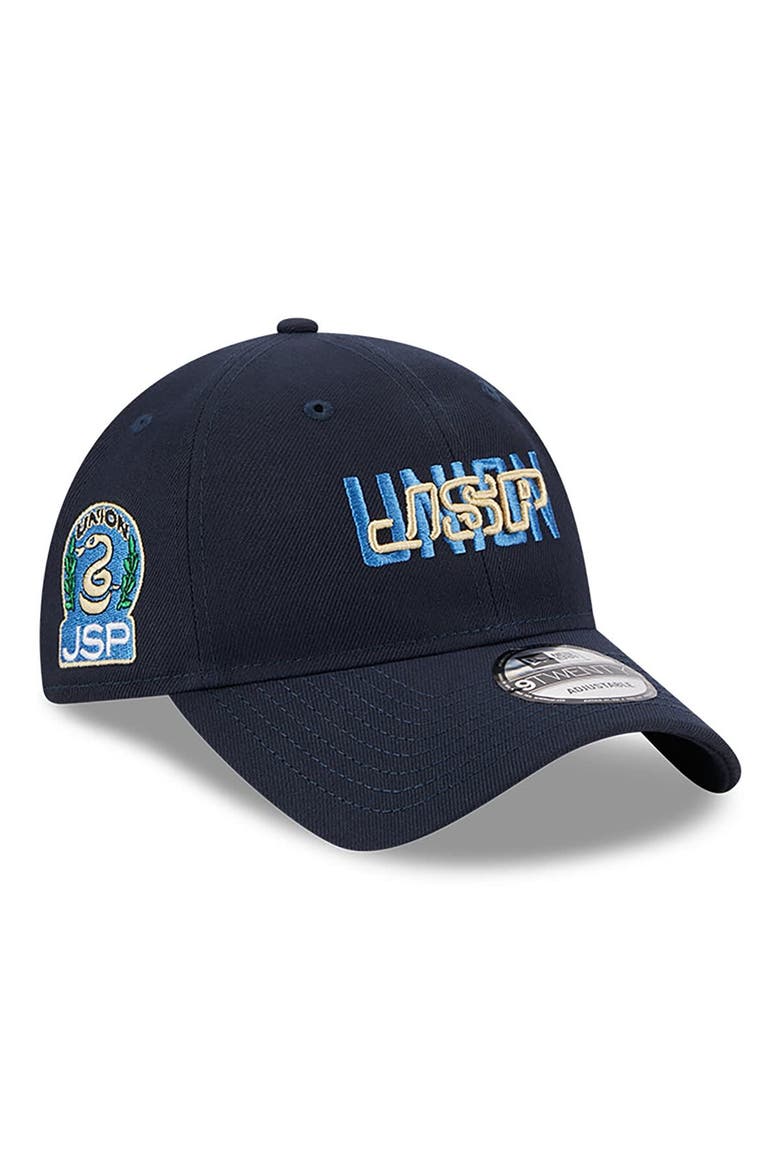 Men's New Era JSP Standard Issue x Philadelphia Union Navy 9TWENTY Adjustable Hat, Main, color, Navy