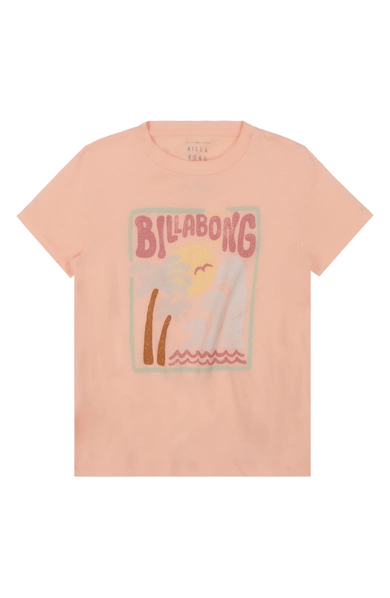 Billabong Kids' Stamped Wave Cotton Graphic T-Shirt, Main, color,