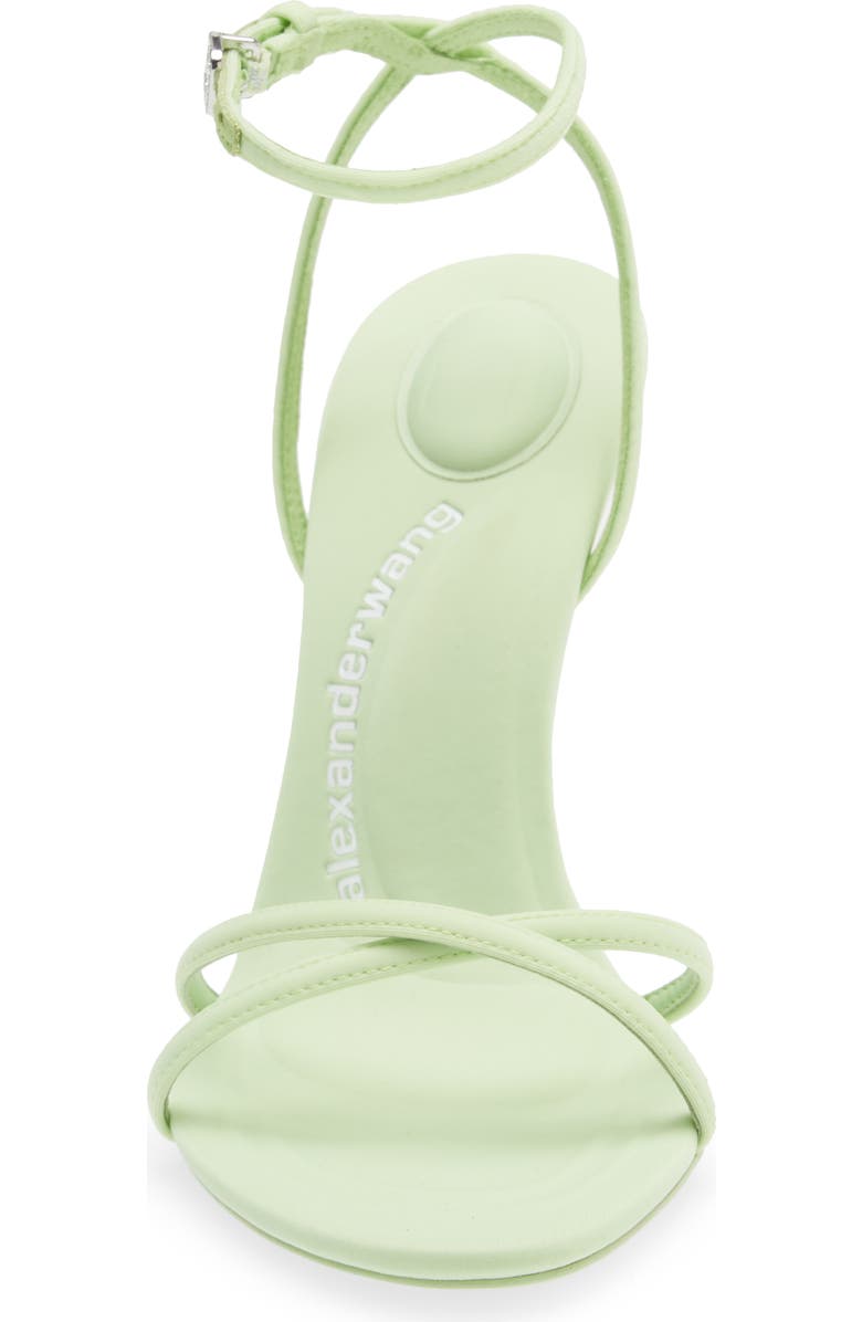 Alexander Wang Dahlia Rhinestone Logo Sandal, Alternate, color,