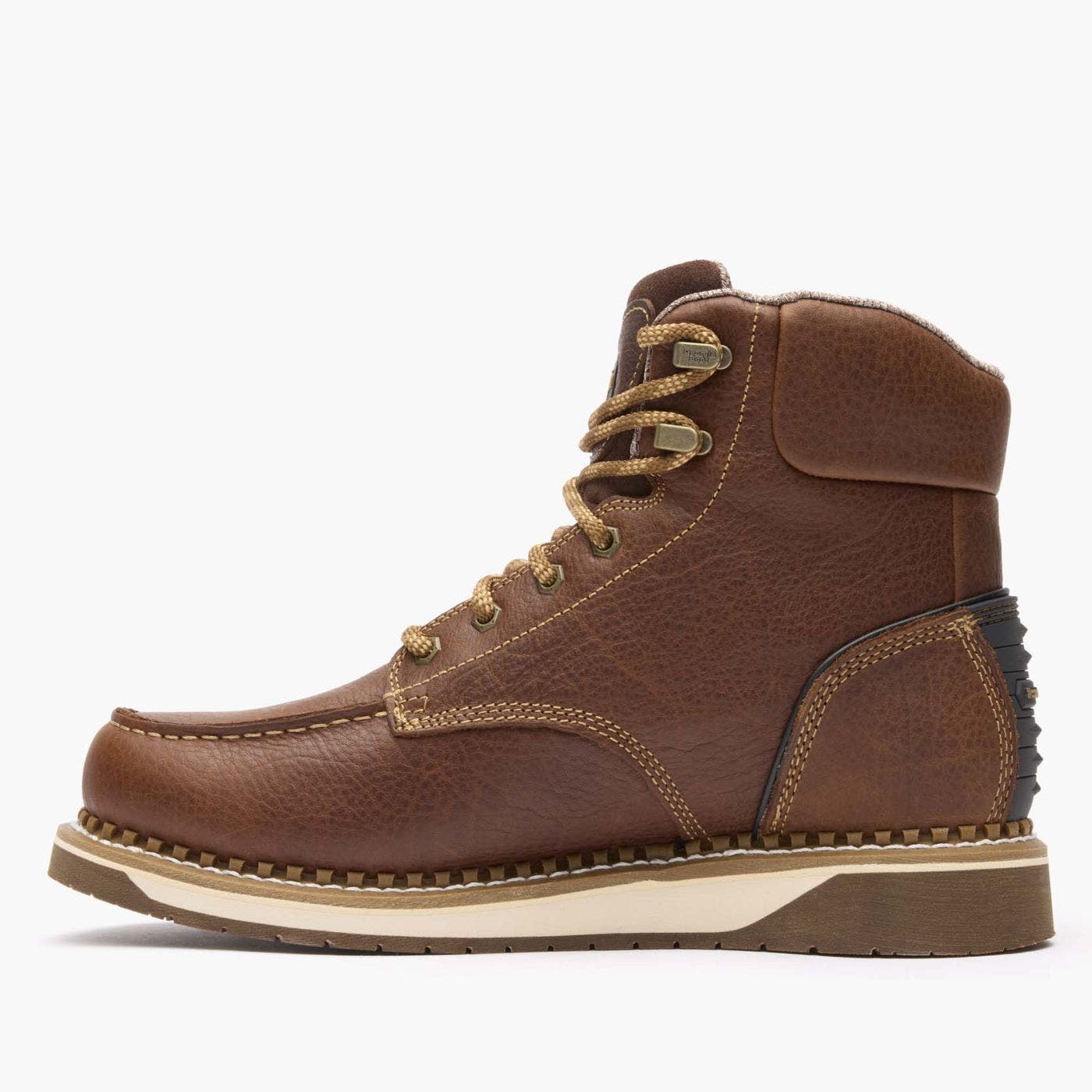 Georgia Boot Waterproof AMP LT Wedge Waterproof MocToe Work Boot, Alternate, color, Brown