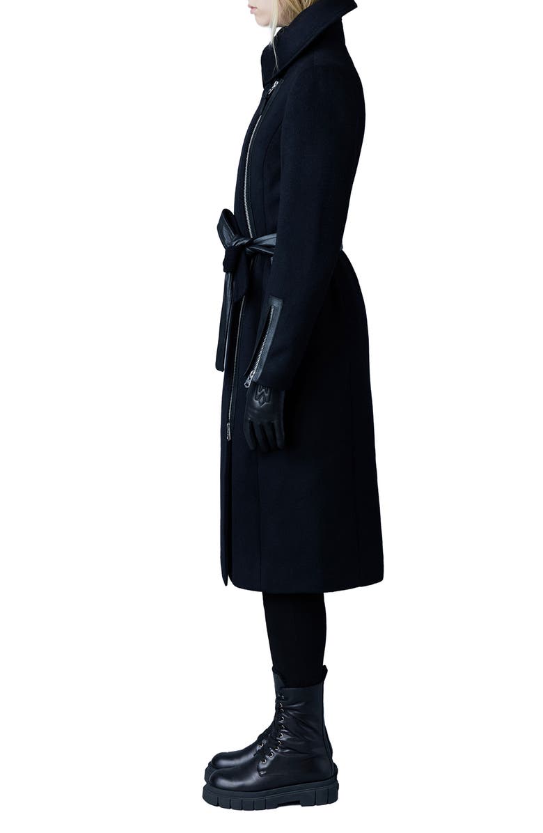 Mackage Kamila Wool Coat, Alternate, color,