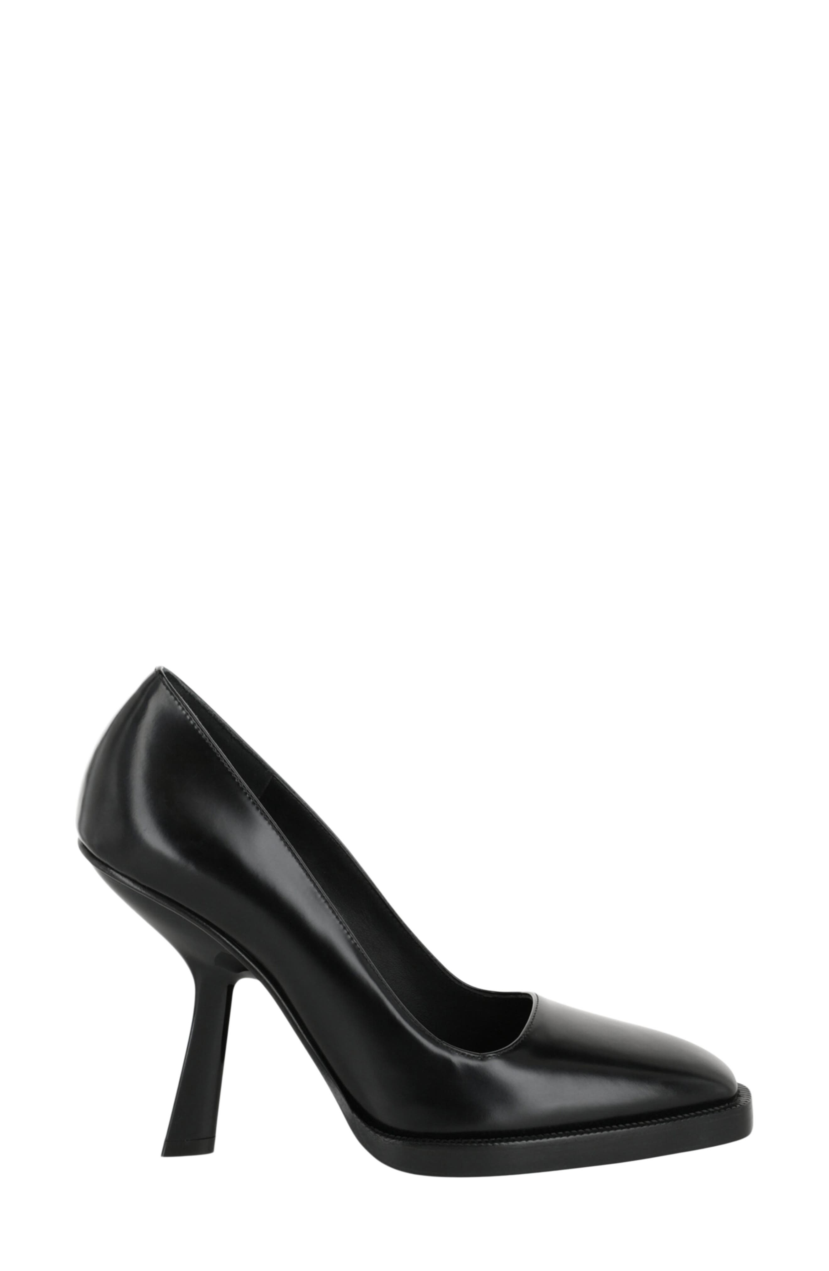 Anser Leather Pump, Alternate, color, BLACK