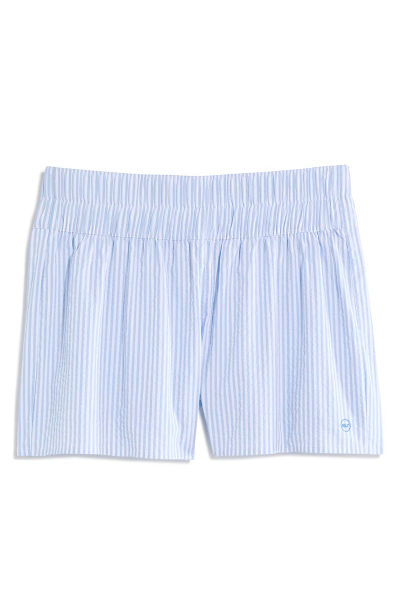 vineyard vines Sea Sode Harbor Seersucker Shorts, Main, color, Seersucker-Jake Blue