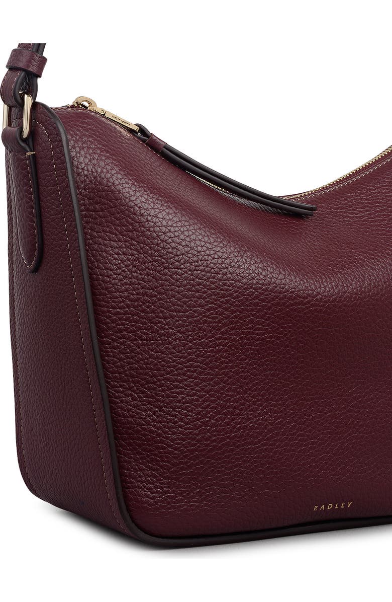Radley Oak Street Medium Ziptop Crossbody Bag, Alternate, color, Dark Cherry