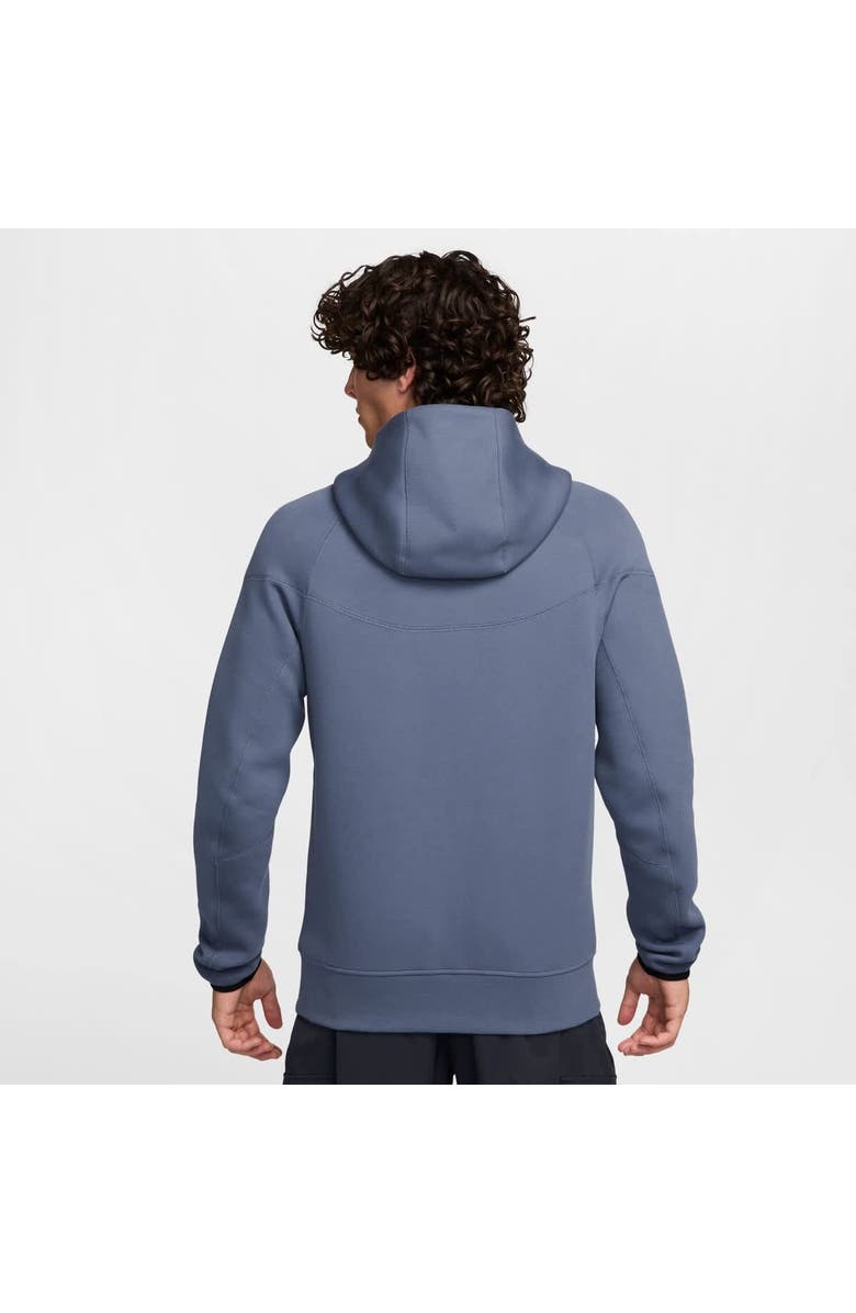 Nike Men's Nike Light Blue Paris Saint-Germain Tech Fleece Full-Zip Hoodie, Alternate, color, 