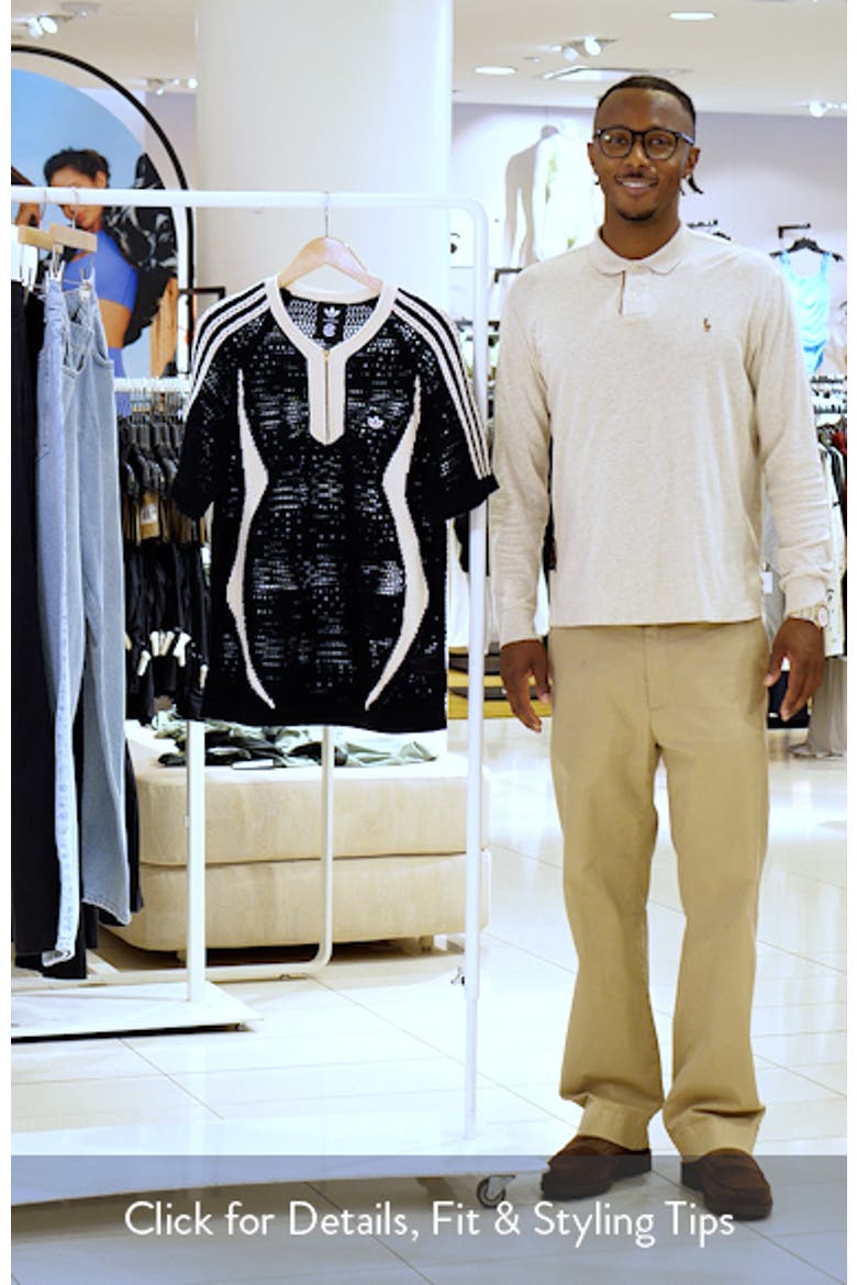 x CLOT Short Sleeve Quarter Zip Sweater video