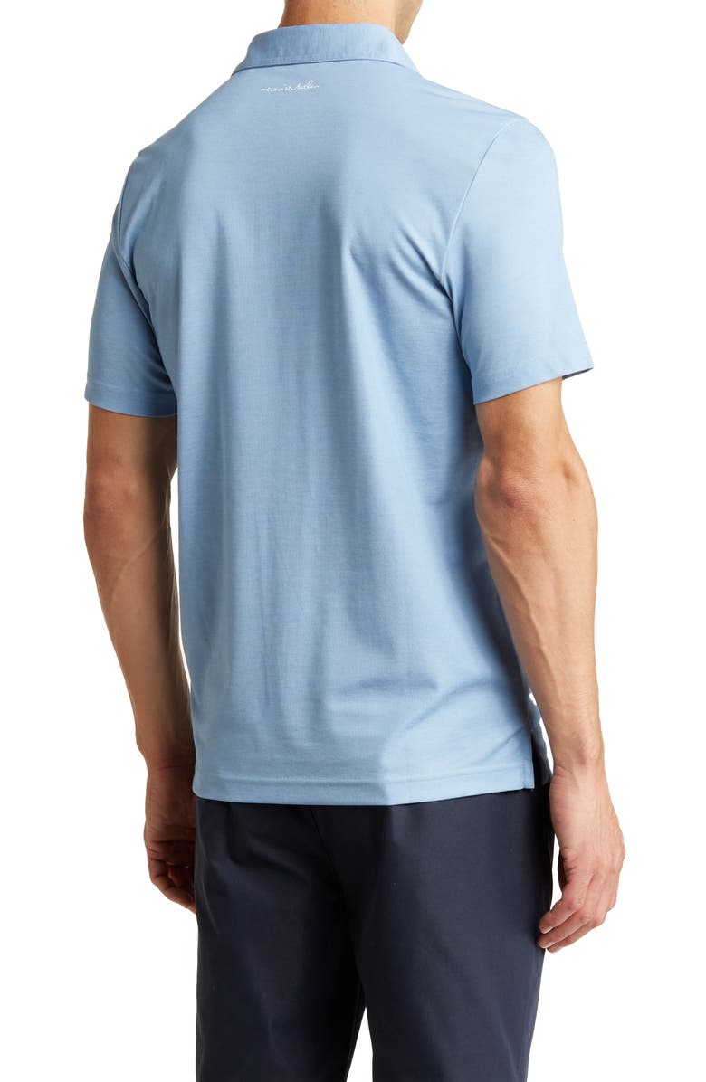 TravisMathew Langley Polo Shirt, Alternate, color, Heather Allure