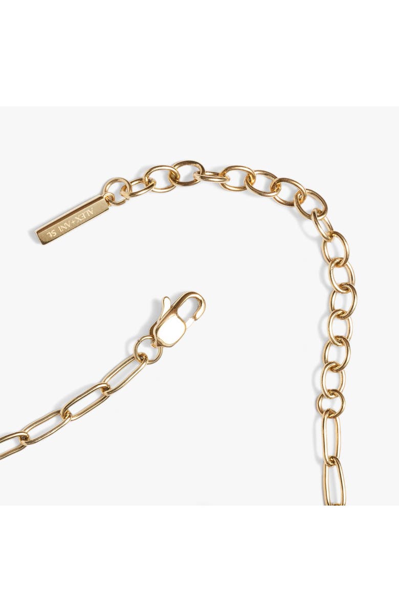 Alex and Ani Paperclip Layering Necklace, Alternate, color,