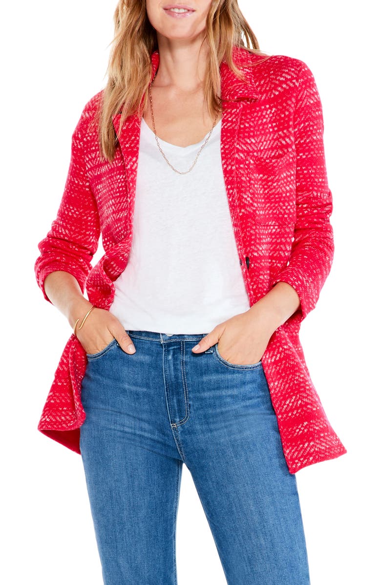 NIC+ZOE Punch It Up Knit Blazer, Main, color,