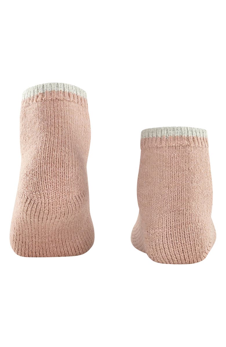 Falke Cosy Plush Short Socks, Alternate, color, Rosewater