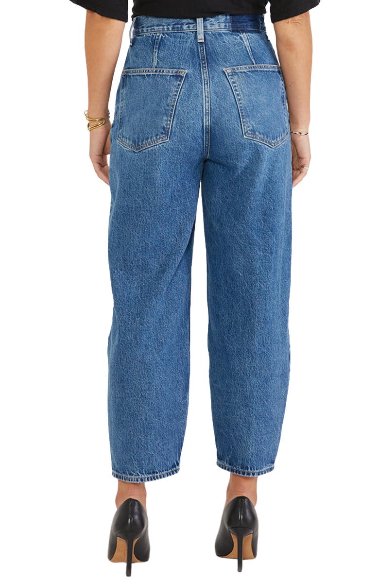 ÉTICA Iris Relaxed Tapered Crop Jeans, Alternate, color, Under Current