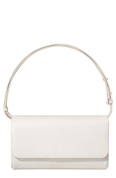 Classic Faux Leather Shoulder Bag