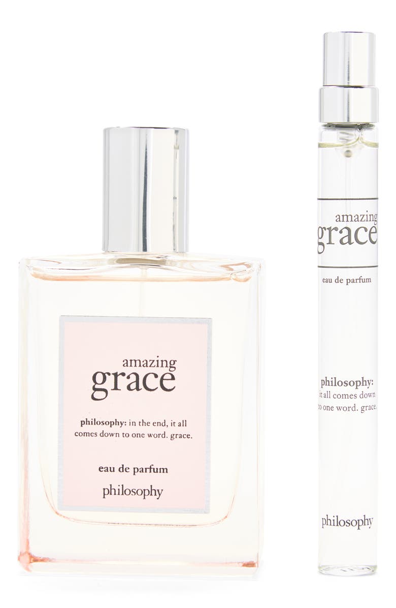 philosophy amazing grace eau de parfume set, Main, color, 