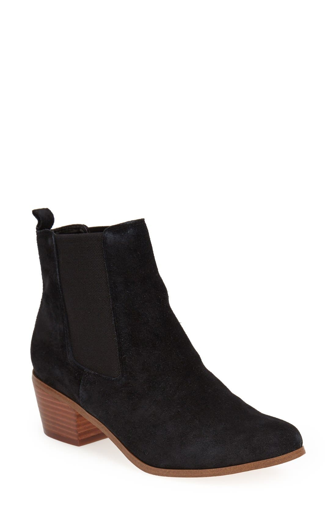 'Annex' Chelsea Ankle Boot, Main, color, BLACK