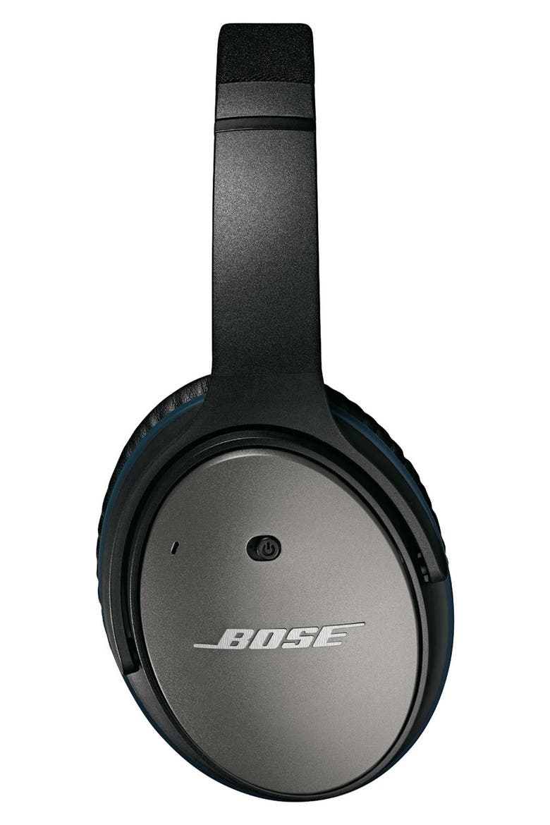 QuietComfort® 25 Acoustic Noise Cancelling® iOS Headphones, Alternate, color, BLACK