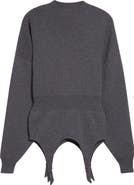 Jean Paul Gaultier Batwing Sleeves Wool Sweater