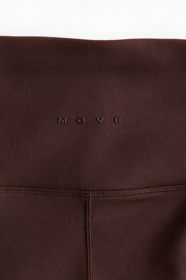 Wide-Leg Sports Leggings With Softmove, Alternate, color, Warm brown
