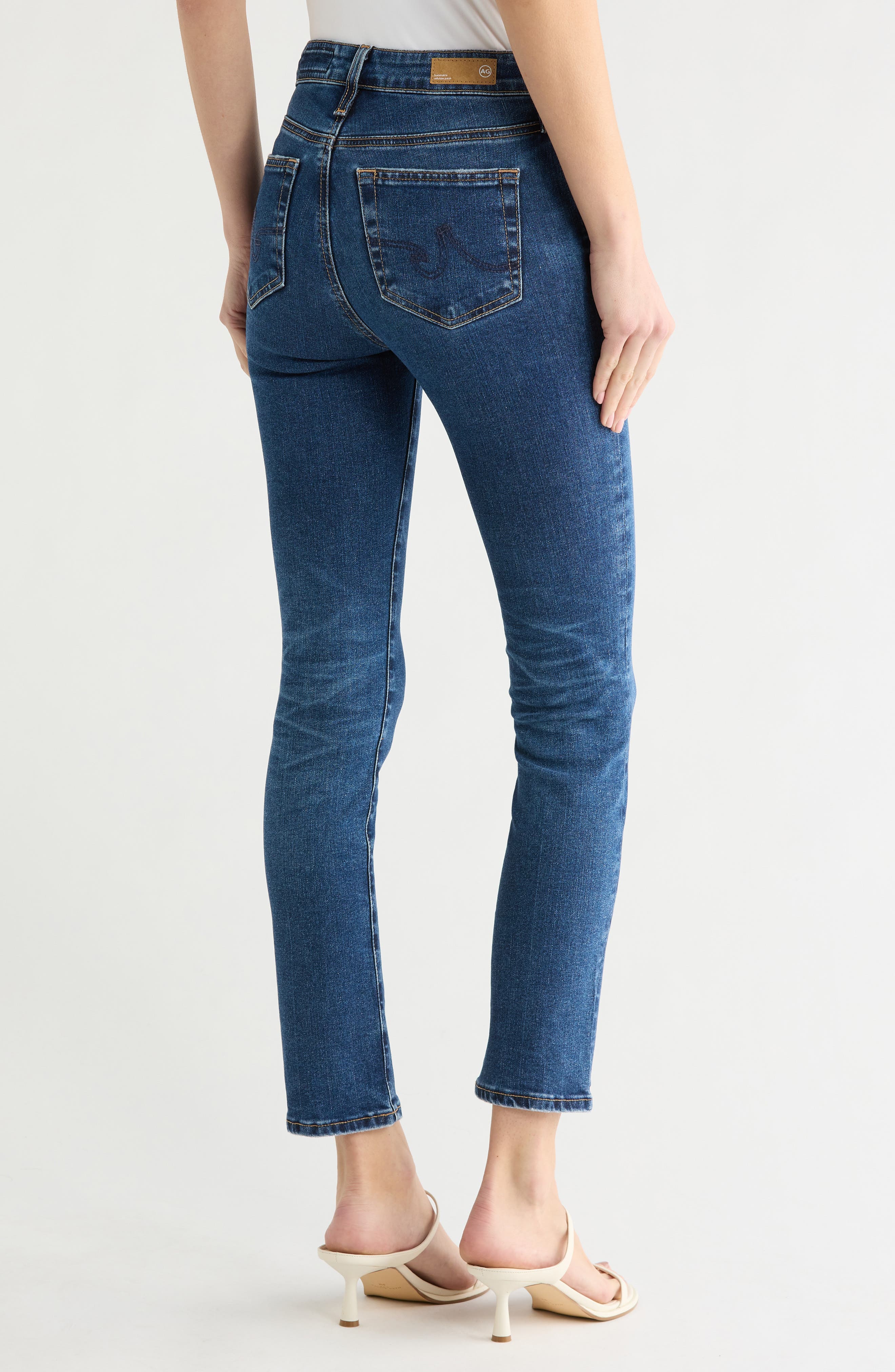 Mari Slim Straight Leg Jeans - image 4