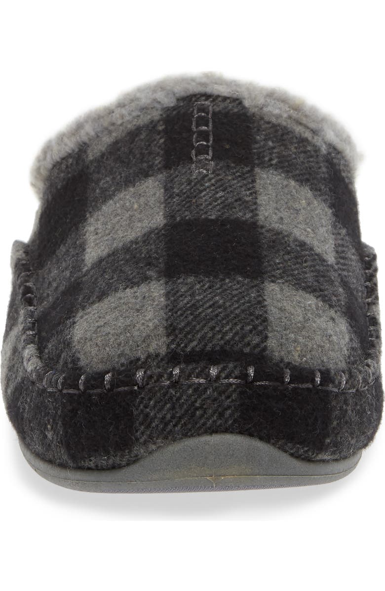 Deer Stags Nordic Slipper, Alternate, color, Grey / Black