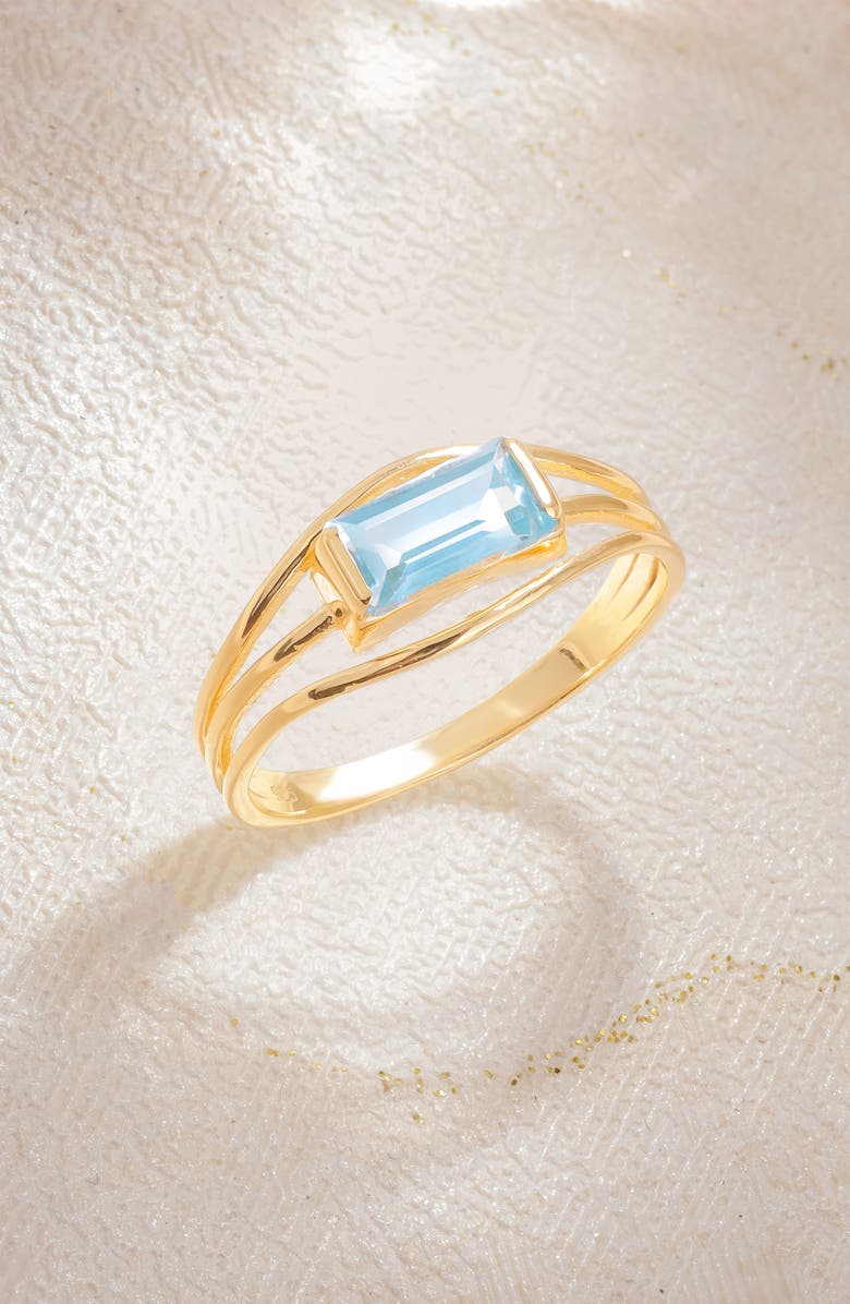 YS GEMS Semiprecious Stone Ring, Alternate, color, Blue