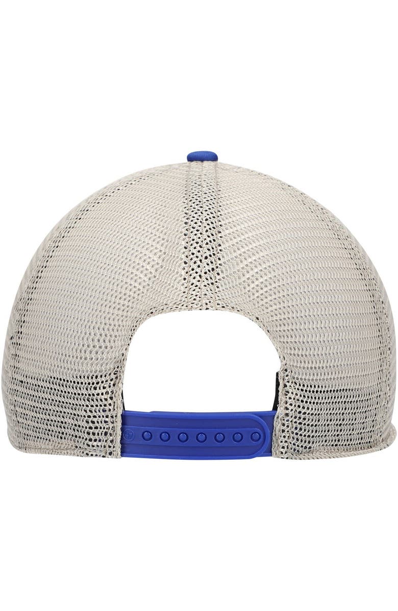 '47 Men's '47 Royal Chicago Cubs Trawler Clean Up Trucker Snapback Hat, Alternate, color, 