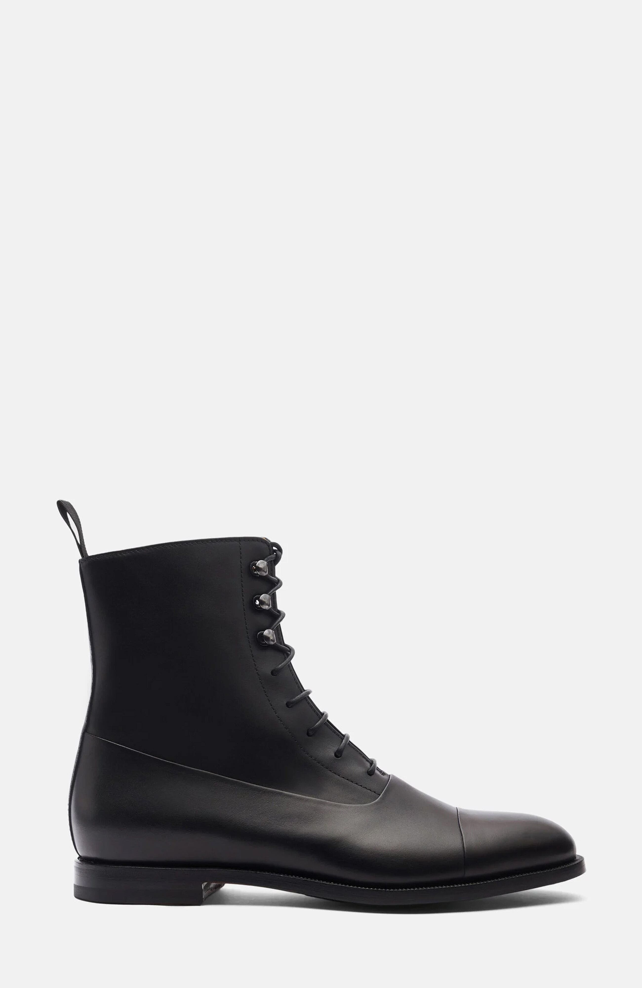 Archie Boots, Alternate, color, Black - Calf