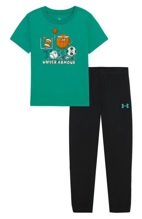 Kids' Sports Graphic Tee & Pants Set