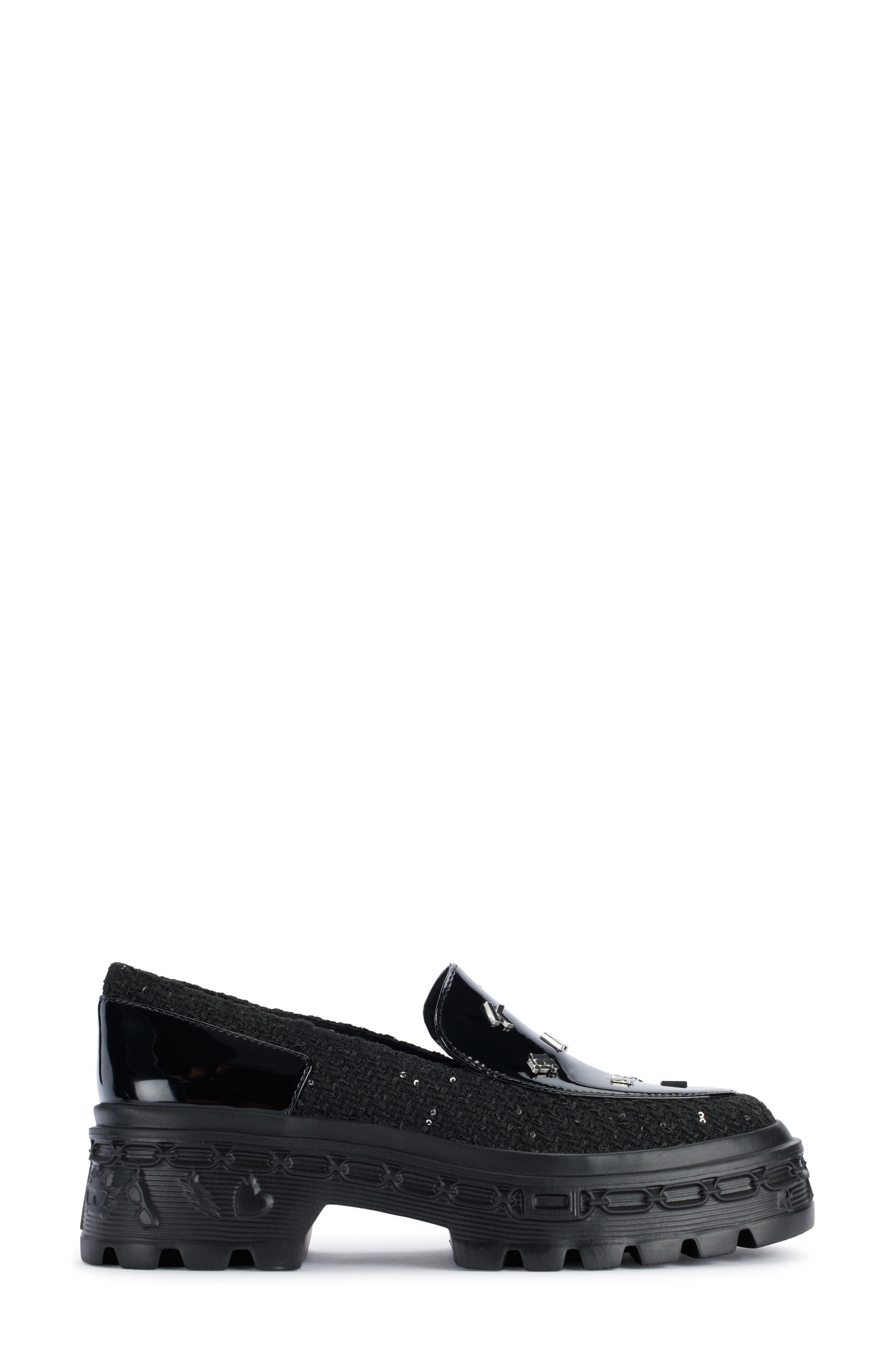 KARL LAGERFELD PARIS Lylah Sneaker, Alternate, color, Black