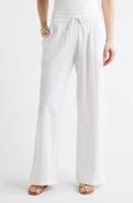 Caslon® Wide Leg Gauze Pants