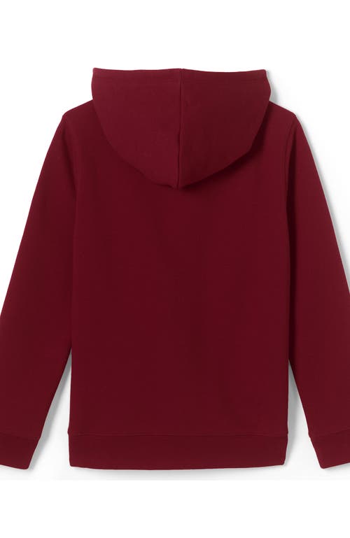 LANDS' END LANDS' END SCHOOL UNIFORM KIDS HOODED PULLOVER SWEATSHIRT