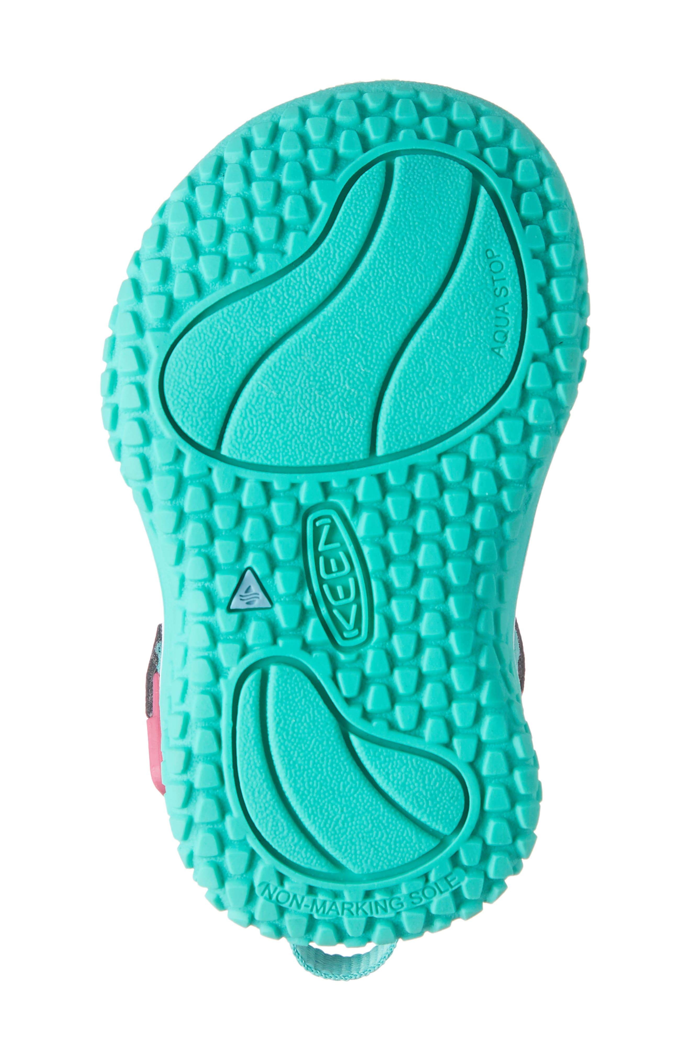Stingray Sandal, Alternate, color, VERY BERRY/ PEACOCK GREEN