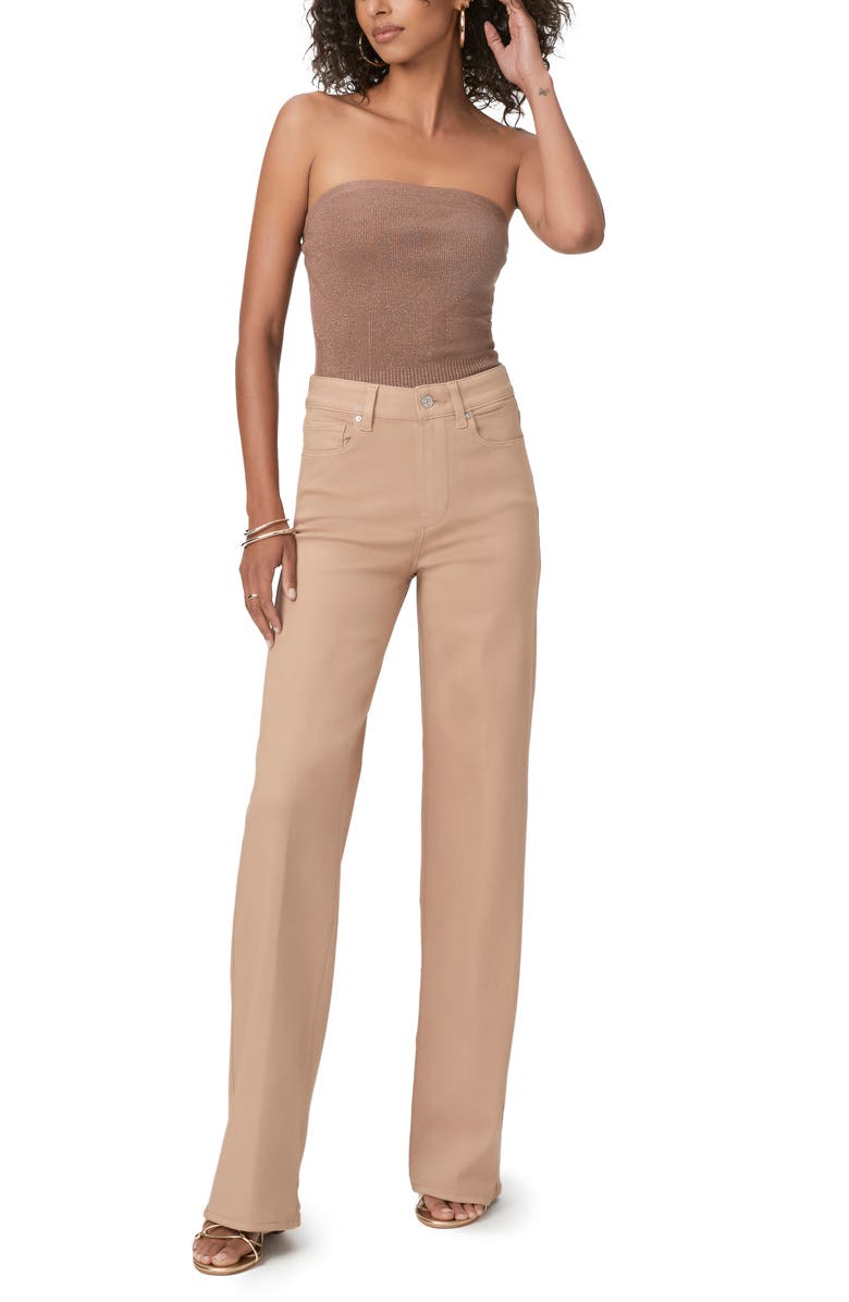 PAIGE Metallic Sweater Tube Top, Alternate, color,