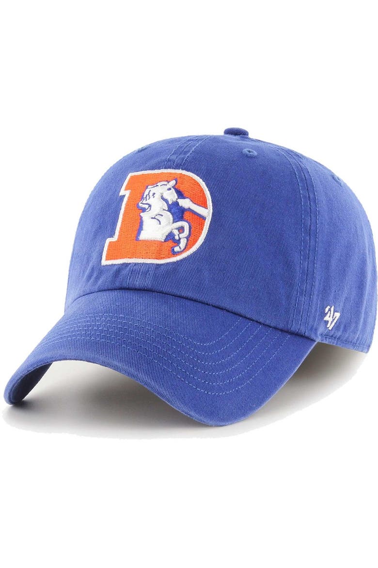 Men's '47 Royal Denver Broncos Gridiron Classics Franchise Legacy Fitted Hat, Main, color, Royal