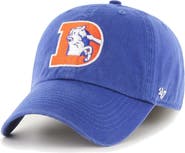 '47 Men's '47 Royal Denver Broncos Gridiron Classics Franchise Legacy Fitted Hat