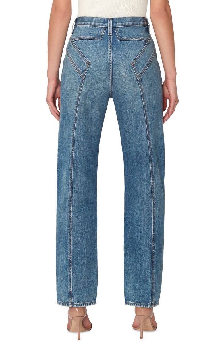 7 For All Mankind Star Panel Easy Straight Leg Jeans, Alternate, color, 
