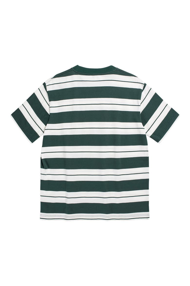 Johannes Varsity Stripe Organic Cotton T-Shirt, Alternate, color, VARSITY GREEN