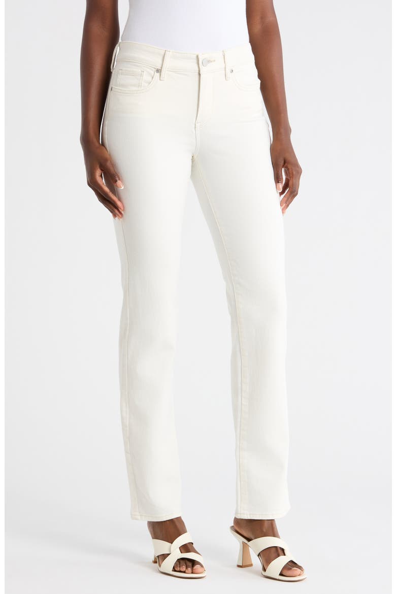Marilyn Straight Leg Jeans, Main, color, WINTER WHITE