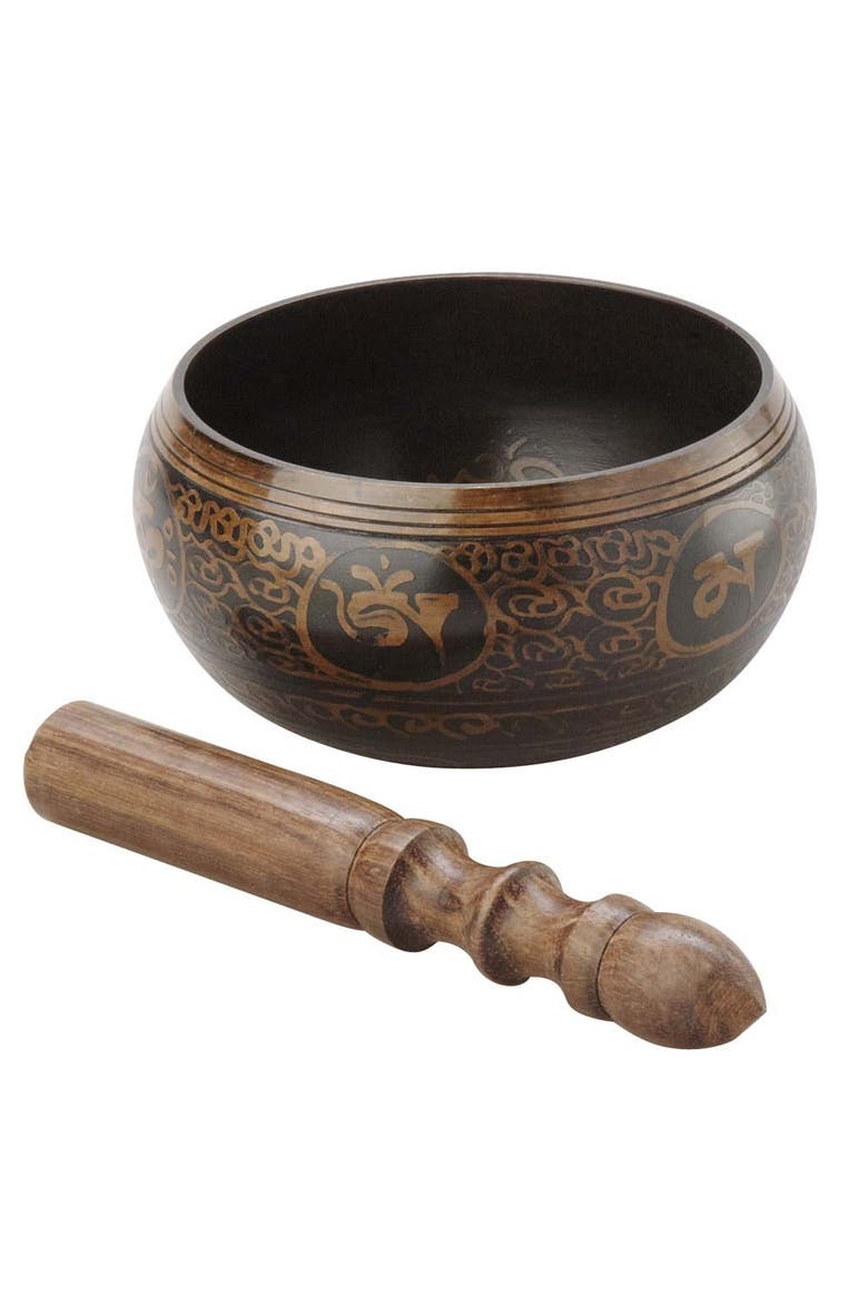 Inscribed Singing Bowl, Main, color, Copper