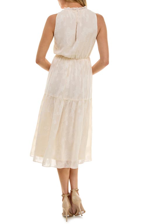 Socialite Embroidered Midi Dress