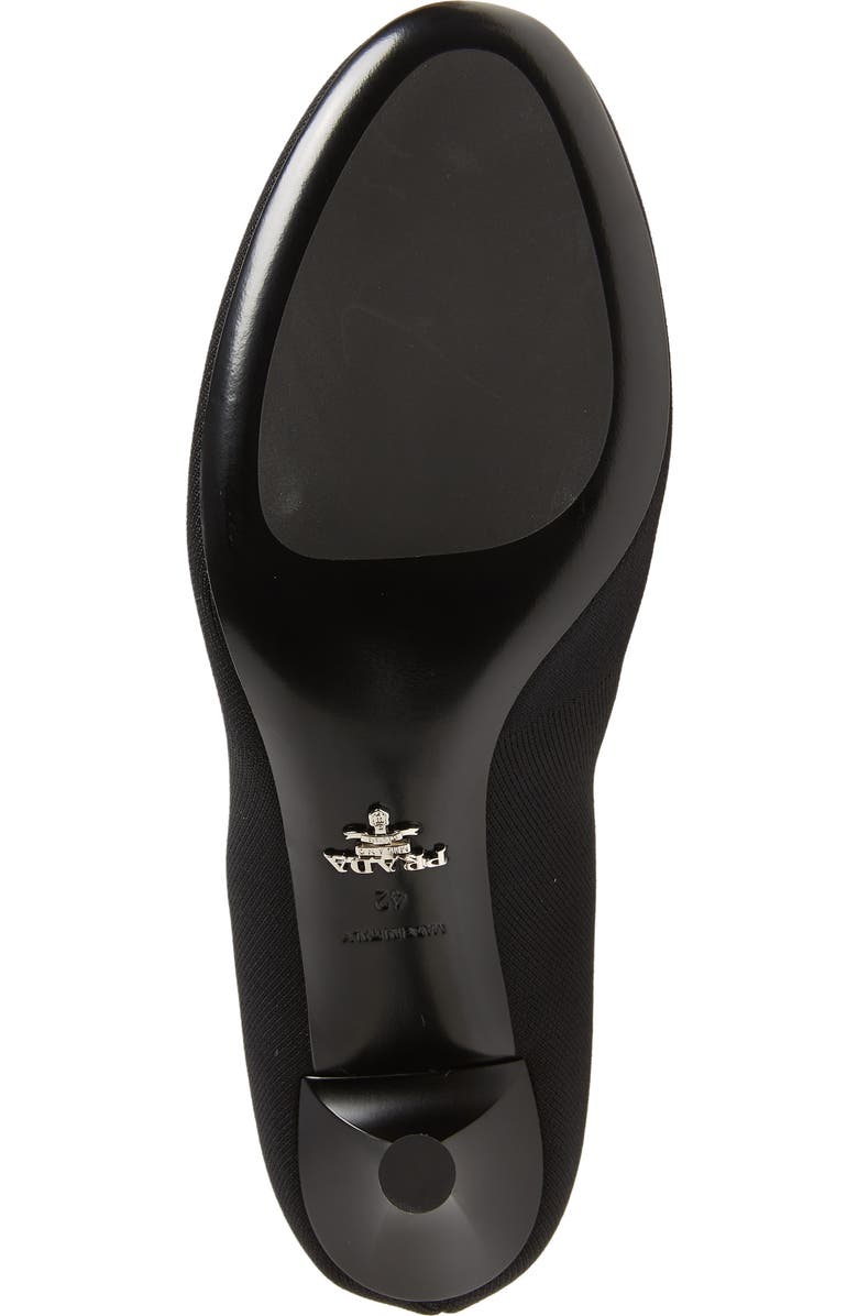 Prada Logo Sock Bootie, Alternate, color,