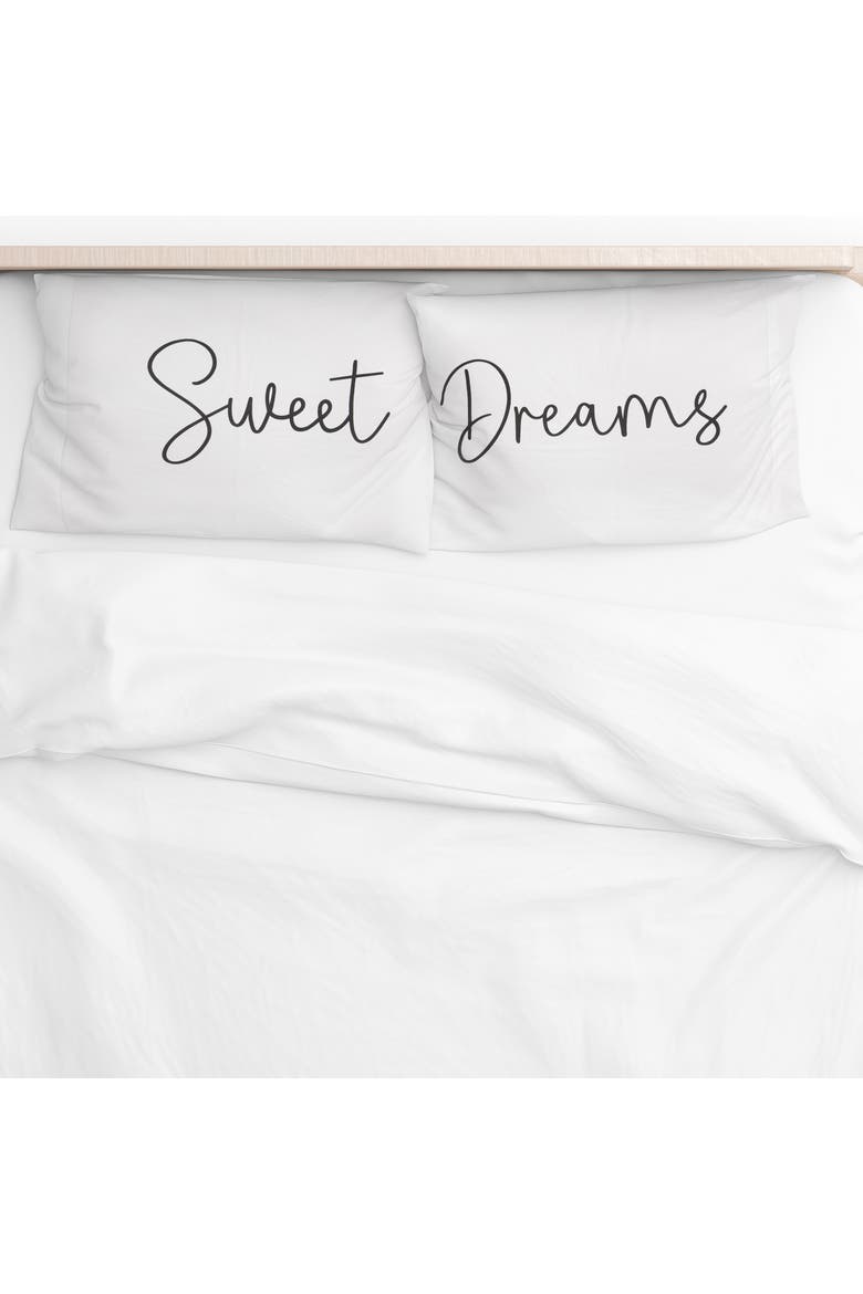 20" x 30" Sweet Dreams Pillowcase Set, Alternate, color, White
