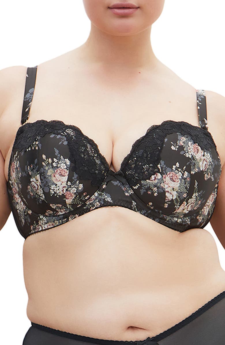 City Chic Romy Uplift Underwire Bra, Main, color,