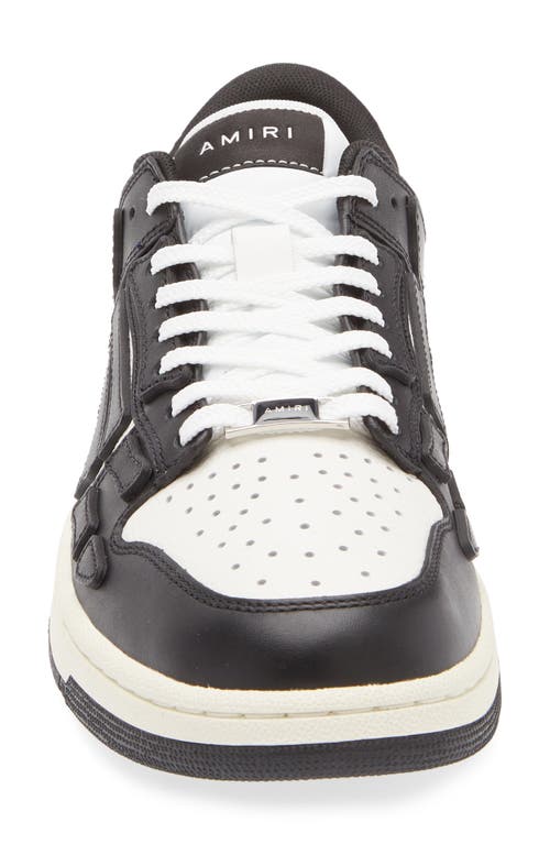 Amiri Contemporary Black Sneakers With Elevated Midsole In Black