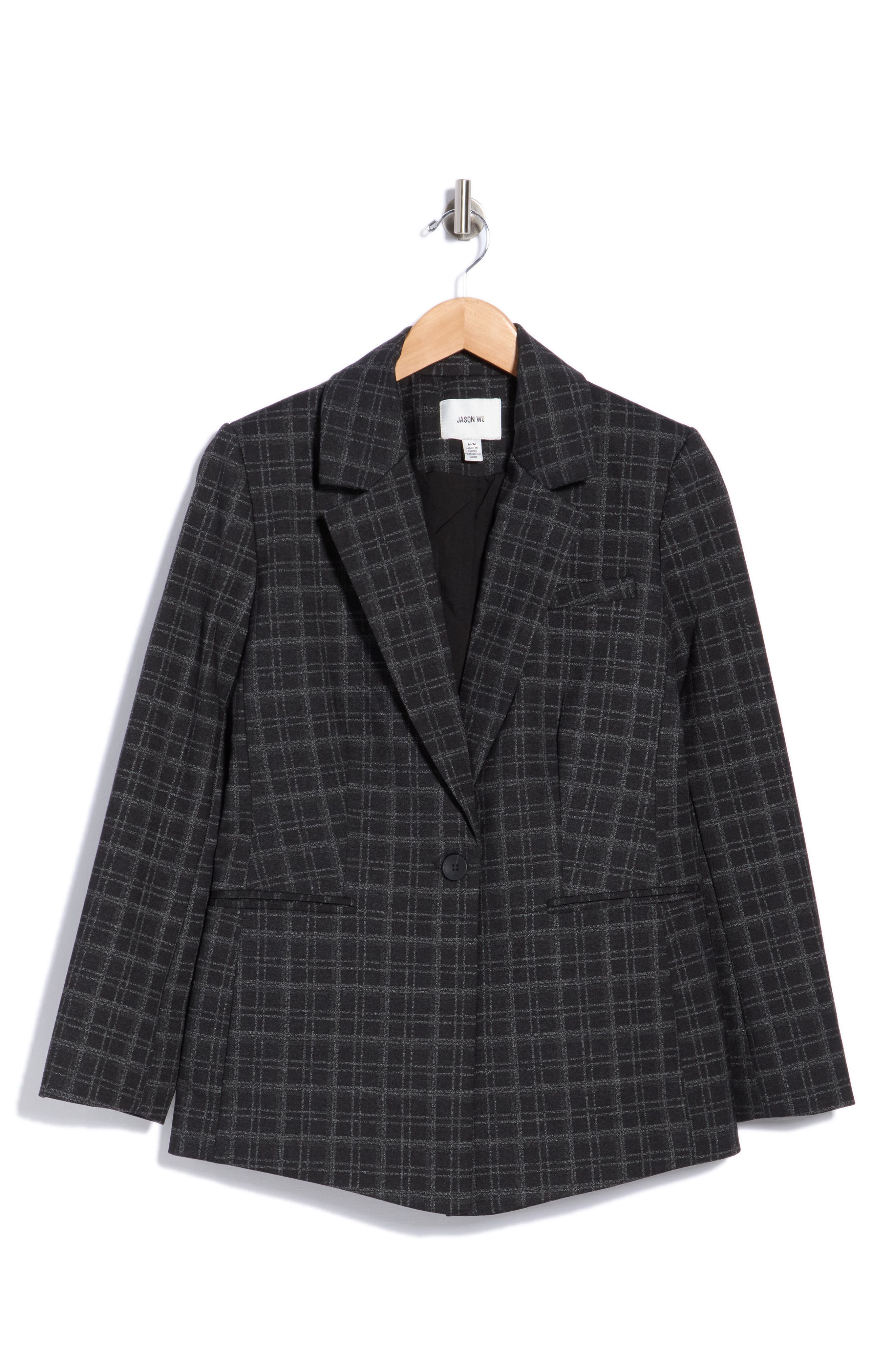 JASON WU Plaid Ponte Blazer (Women) | Nordstromrack