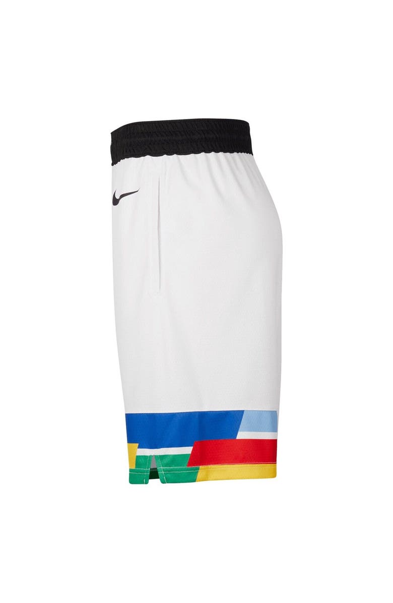 Nike Men's Nike White Minnesota Timberwolves 2022/23 City Edition Swingman Shorts, Alternate, color, 