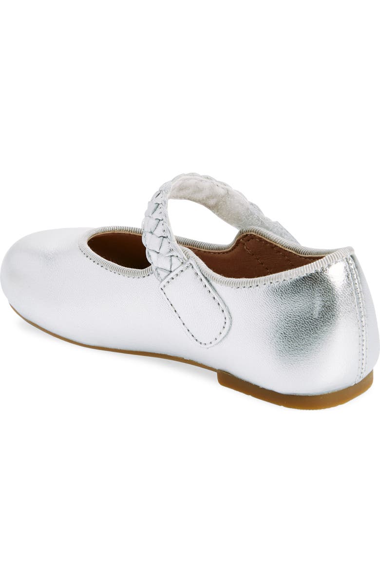 OLD SOLES Kids' Lady Plat Mary Jane, Alternate, color, Silver / Gum Sole