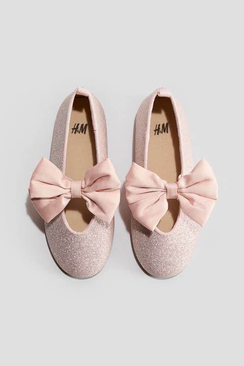 Appliquéd Ballet Pumps