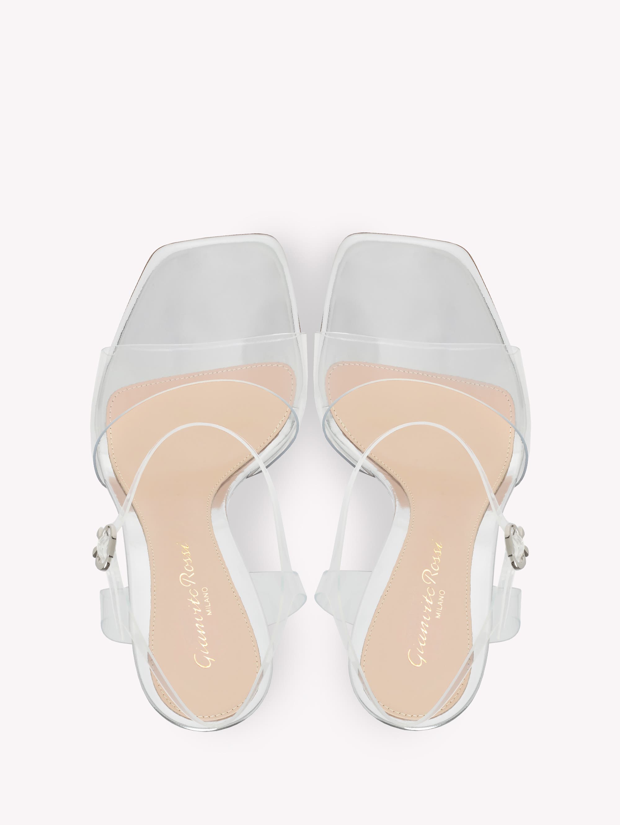 Gianvito Rossi Cher Sandal, Alternate, color, Metallic Silver Tpu